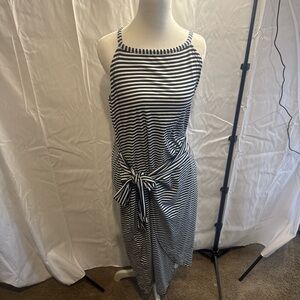 Striped Sleeveless Dress